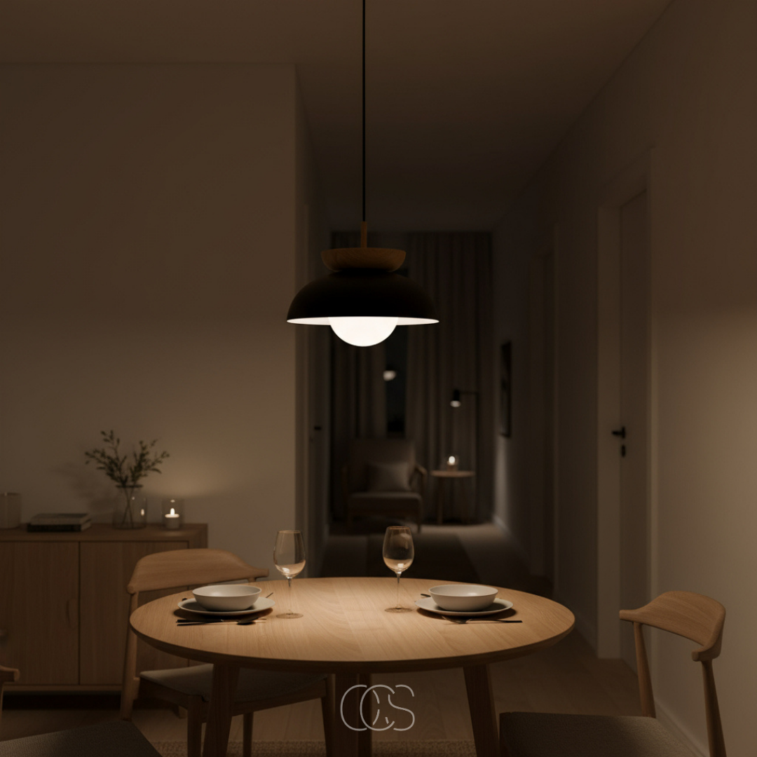 OCS - Lampada a sospensione Scandinava Rotonda