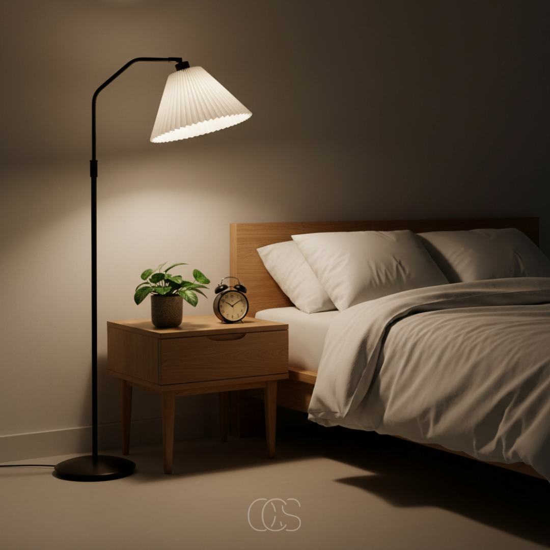 OCS - Lampada da Terra Design Halo