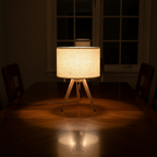 OCS - Lampada da tavolo Soula in legno