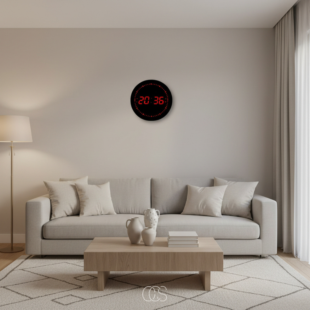 OCS - Orologio da parete digitale