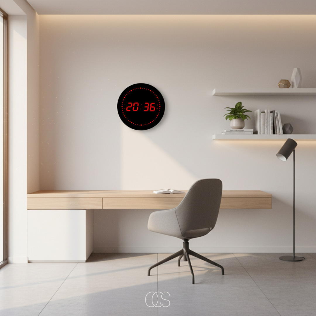 OCS - Orologio da parete digitale
