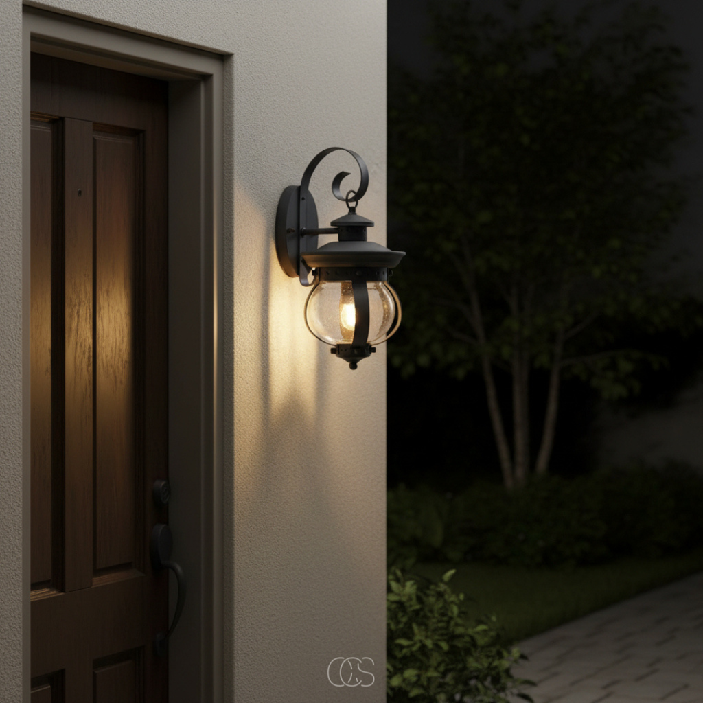 OCS - Fara vintage Lampada da parete esterna - Design lanterna