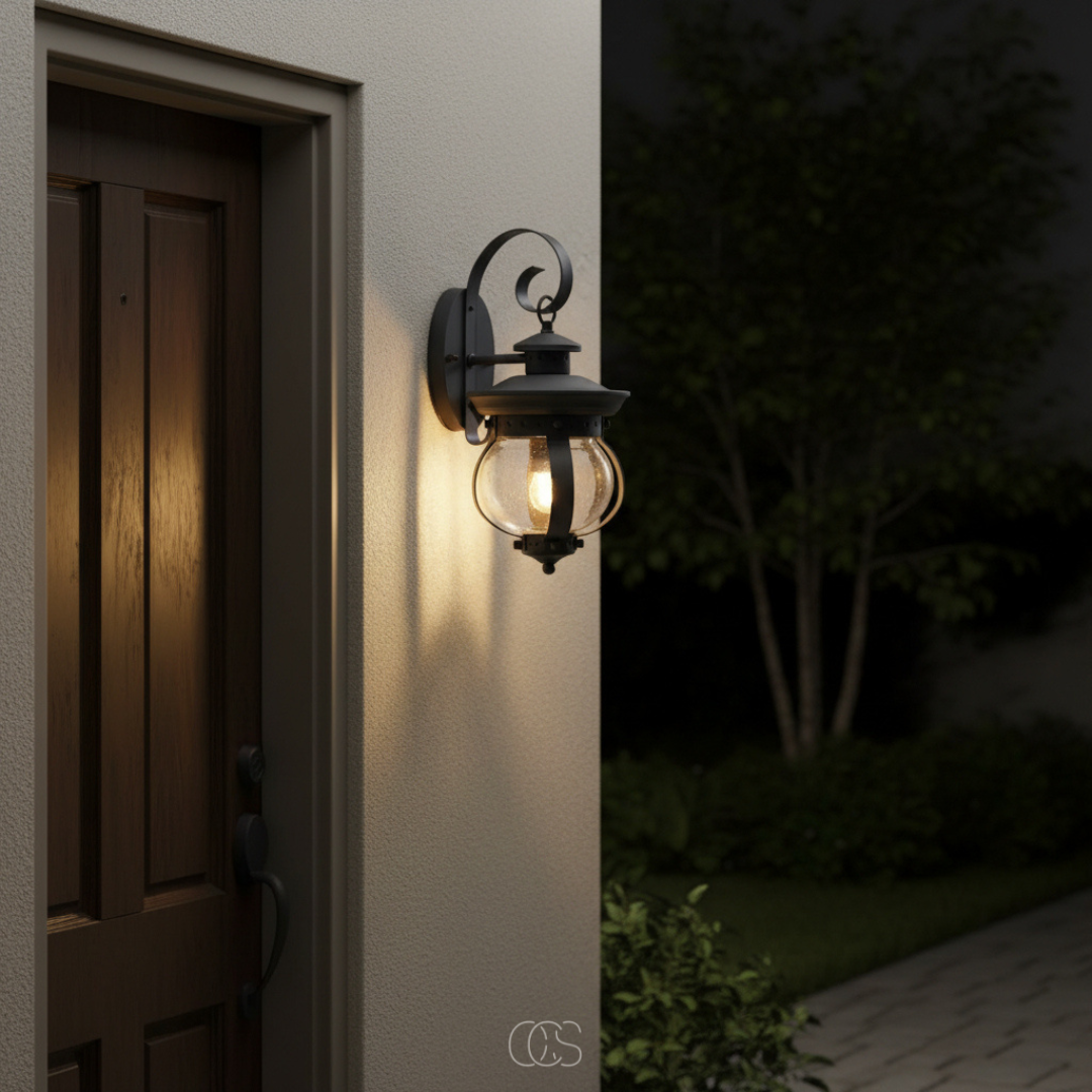 OCS - Fara vintage Lampada da parete esterna - Design lanterna