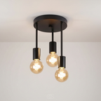 OCS - Lampada da soffitto vintage industriale - faretti da soffitto