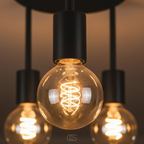 OCS - Lampada da soffitto vintage industriale - faretti da soffitto