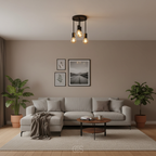 OCS - Lampada da soffitto vintage industriale - faretti da soffitto