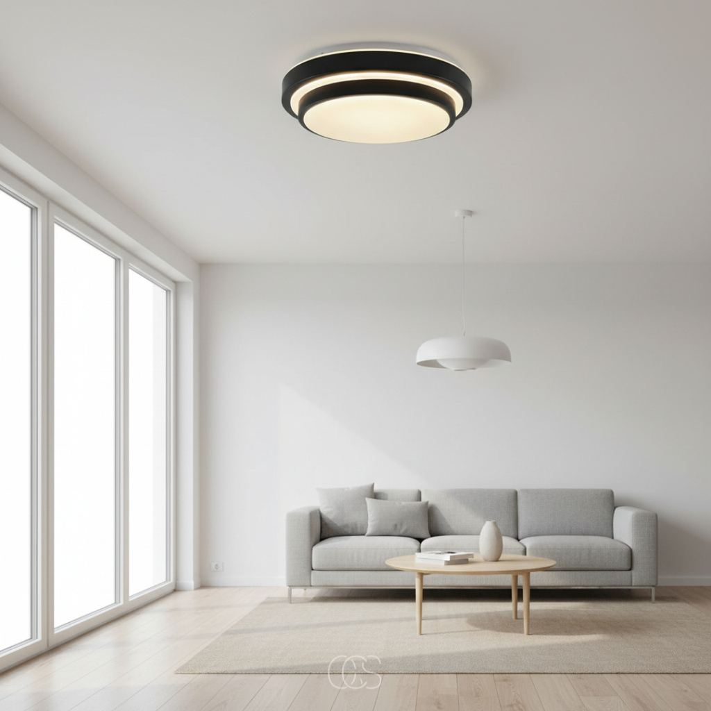 OCS - Lampada da soffitto LED Walder - adatta per bagno (IP44)