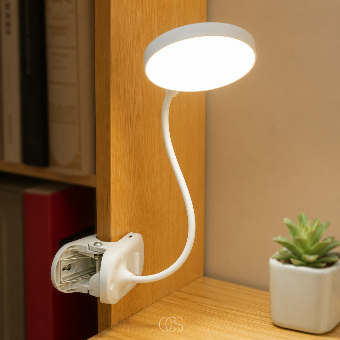 OCS - Lampada a Pinza Wireless Flessibile - Ricaricabile & Flessibile a 360°