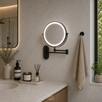 OCS - Specchio per trucco LED ricaricabile di lusso / Specchio da bagno - wireless e ricaricabile