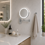 OCS - Specchio per trucco LED ricaricabile di lusso / Specchio da bagno - wireless e ricaricabile