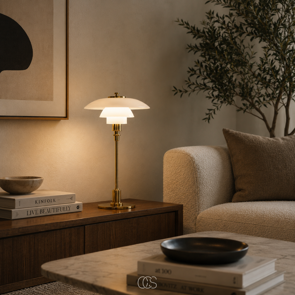 OCS - Lampada da tavolo design Luxe Sitarr