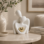 OCS - Scultura Moderna minimalista di una coppia in ceramica