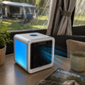 OCS - Raffrescatore Portatile con Umidificatore - Mini Condizionatore Senza Fili con Illuminazione LED e USB