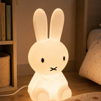 OCS - lampada per bambini in forma di coniglio Luffy - Lampada notturna a LED dimmerabile per la cameretta