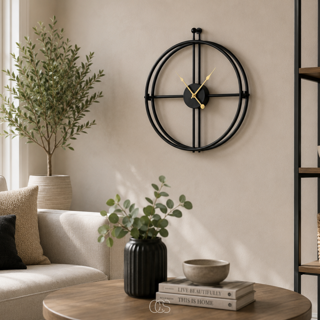 OCS - Royale Orologio da Parete Minimalista Silenzioso