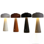 Lampada da tavolo LED senza fili – Moderna, ricaricabile e senza fili | Design nordico semplice