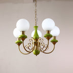 Lampadario in Vetro Onice Evsolia Nordic Art