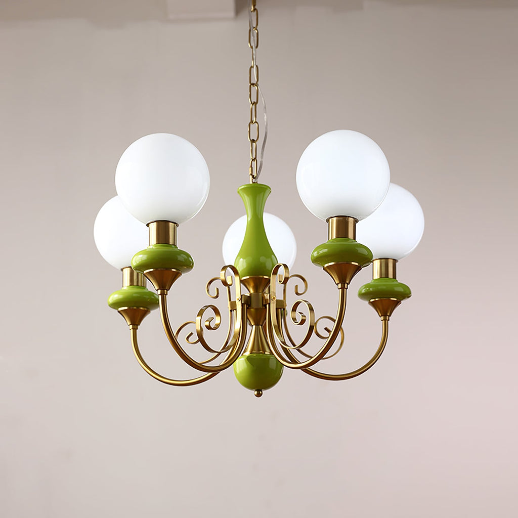 Lampadario in Vetro Onice