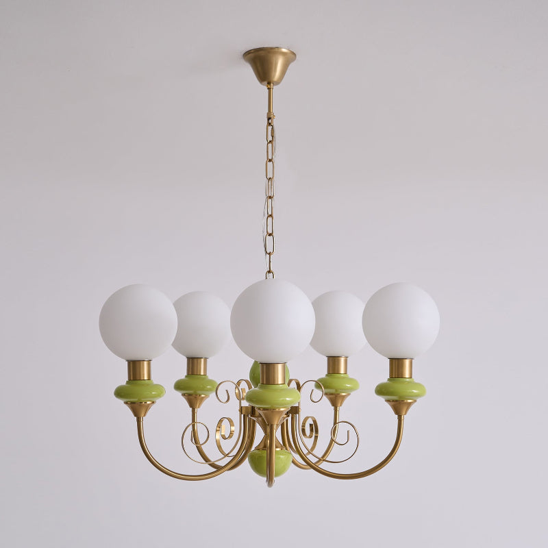 Lampadario in Vetro Onice