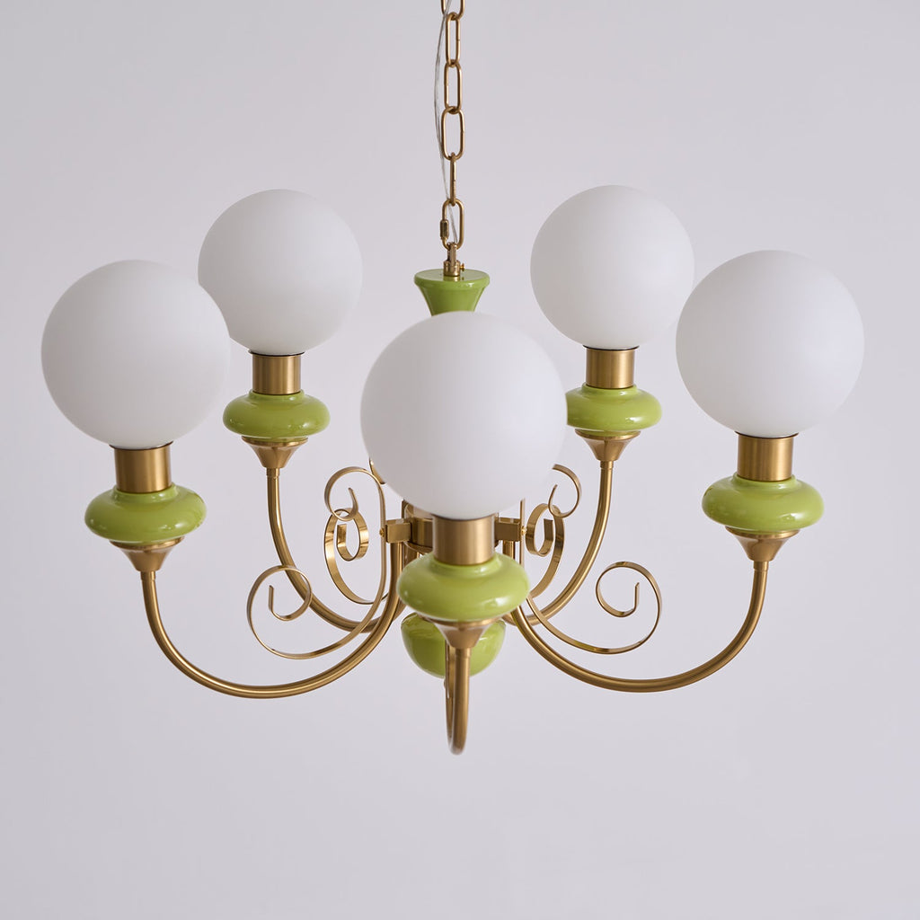 Lampadario in Vetro Onice