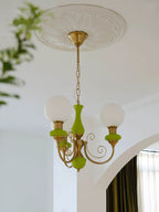 Lampadario in Vetro Onice