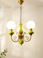 Lampadario in Vetro Onice