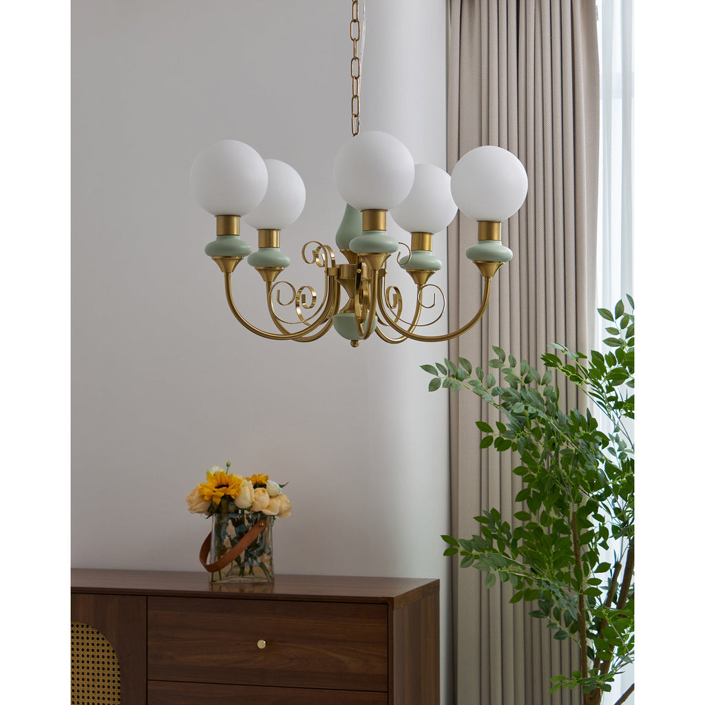 Lampadario in Vetro Onice