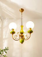 Lampadario in Vetro Onice