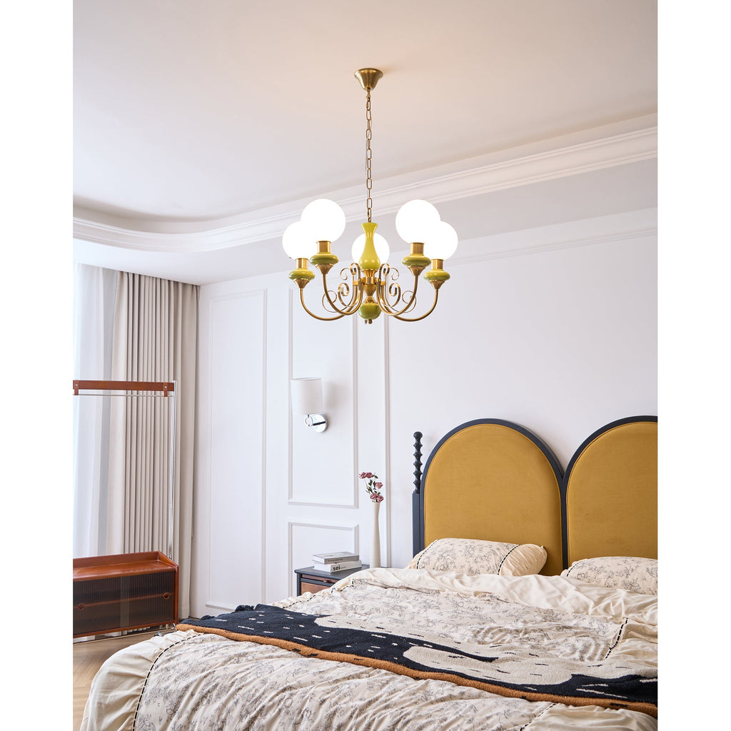 Lampadario in Vetro Onice