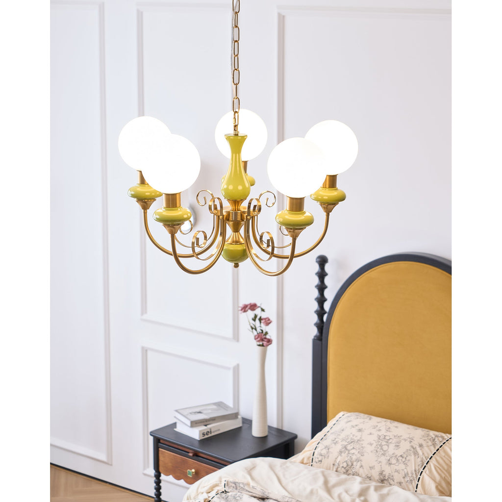 Lampadario in Vetro Onice