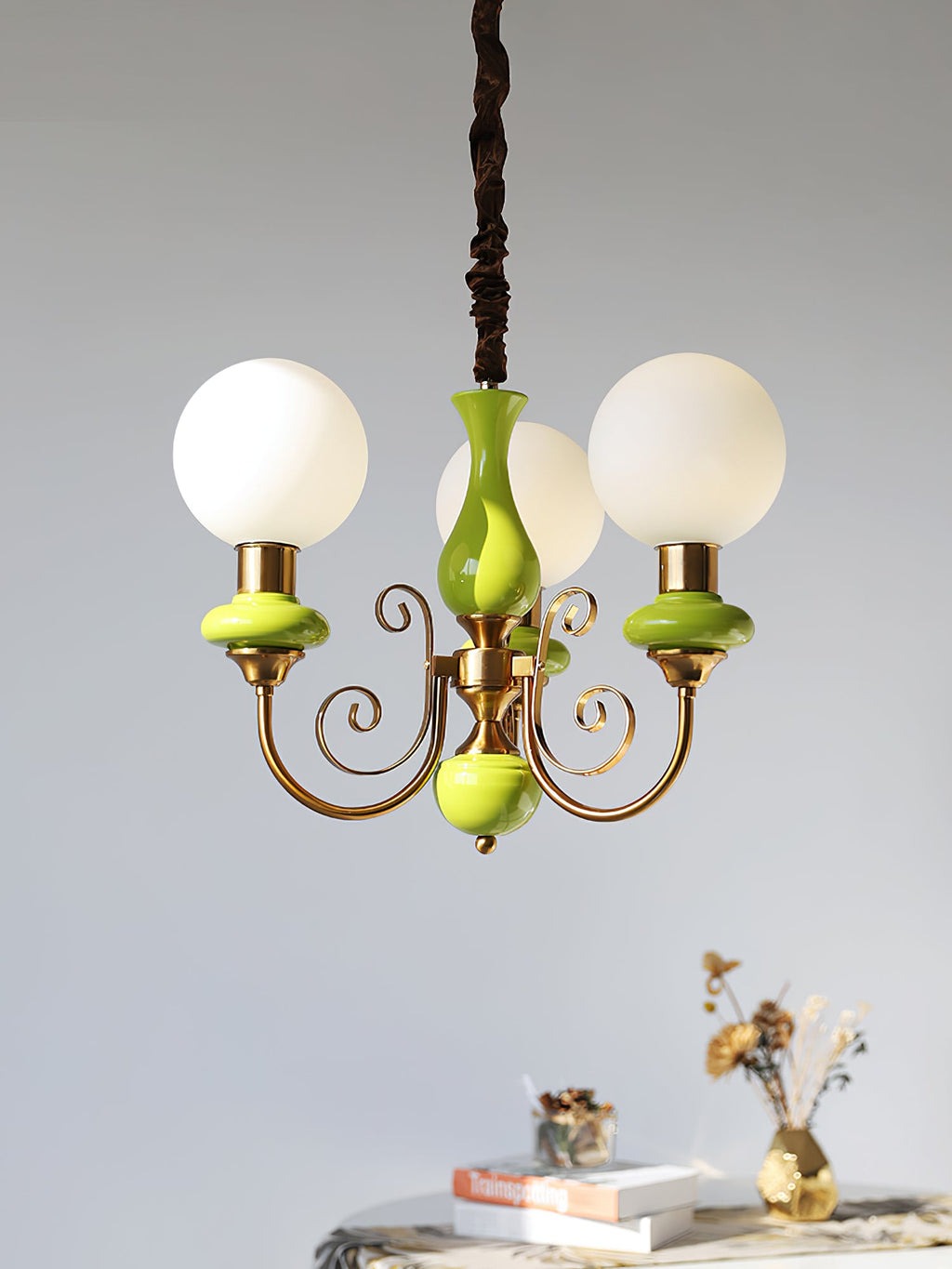 Lampadario in Vetro Onice