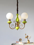 Lampadario in Vetro Onice