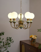 Lampadario in Vetro Onice Evsolia Nordic Art