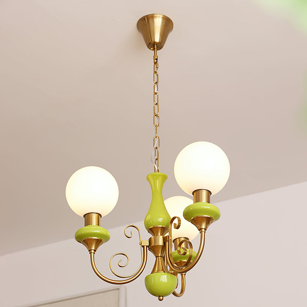 Lampadario in Vetro Onice