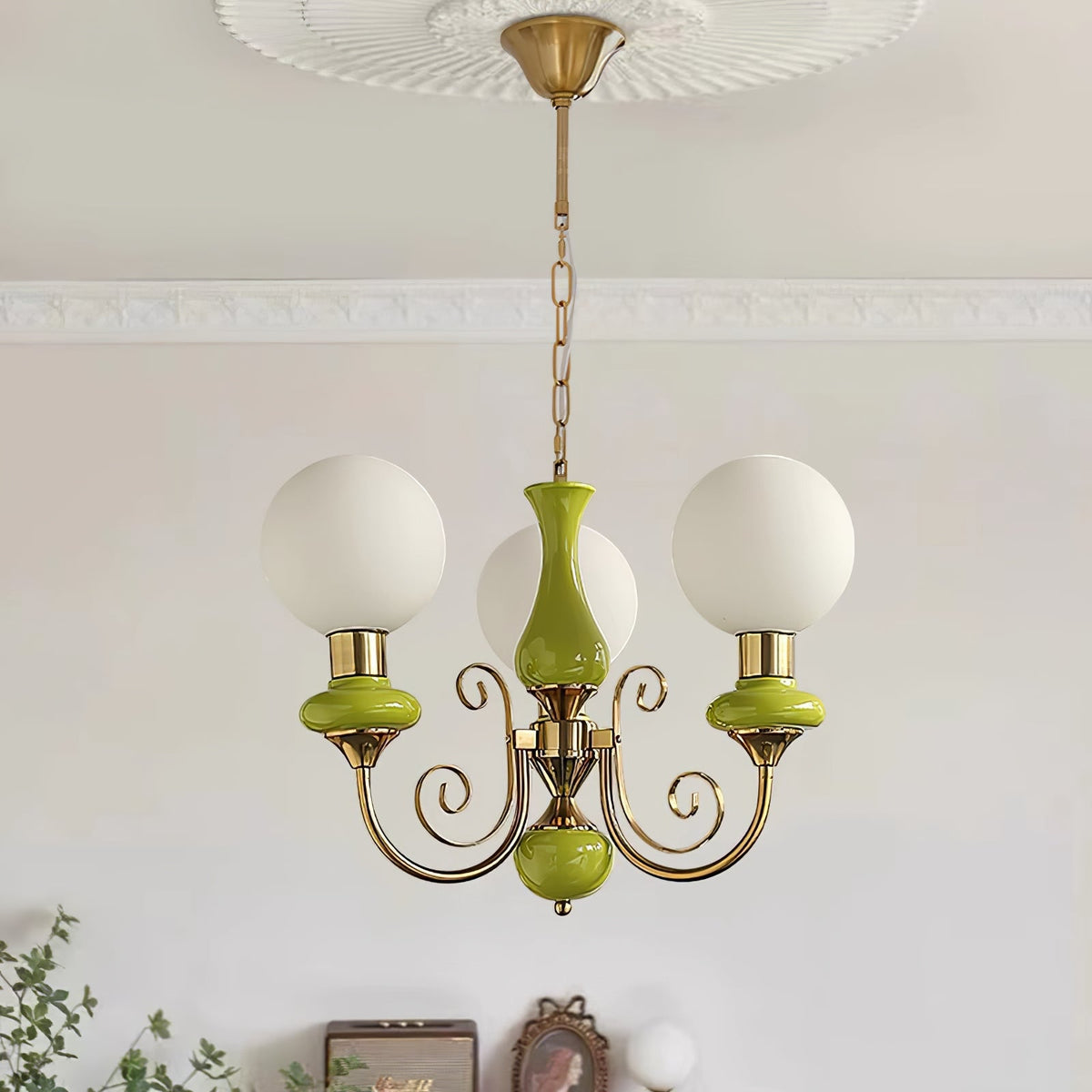 Lampadario in Vetro Onice