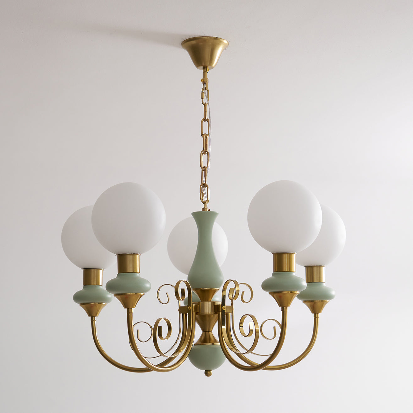 Lampadario in Vetro Onice Evsolia Nordic Art