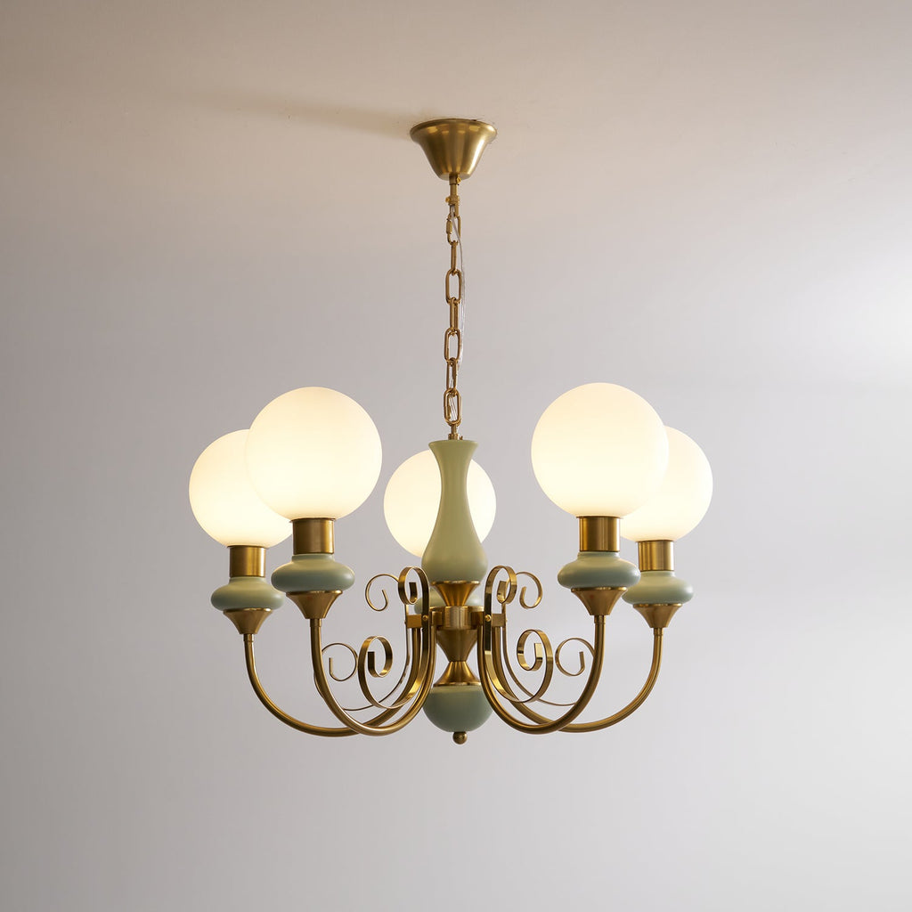 Lampadario in Vetro Onice