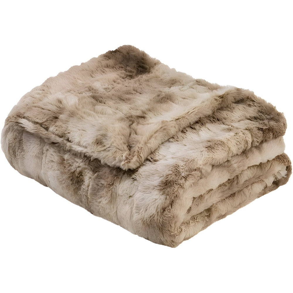 Coperta Invernale in Velluto Morbido – Plaid in Pile Corallo con Motivo Batik