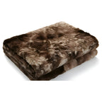 Coperta Invernale in Velluto Morbido – Plaid in Pile Corallo con Motivo Batik
