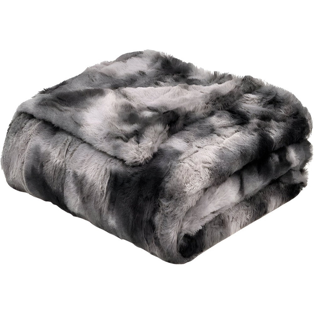 Coperta Invernale in Velluto Morbido – Plaid in Pile Corallo con Motivo Batik
