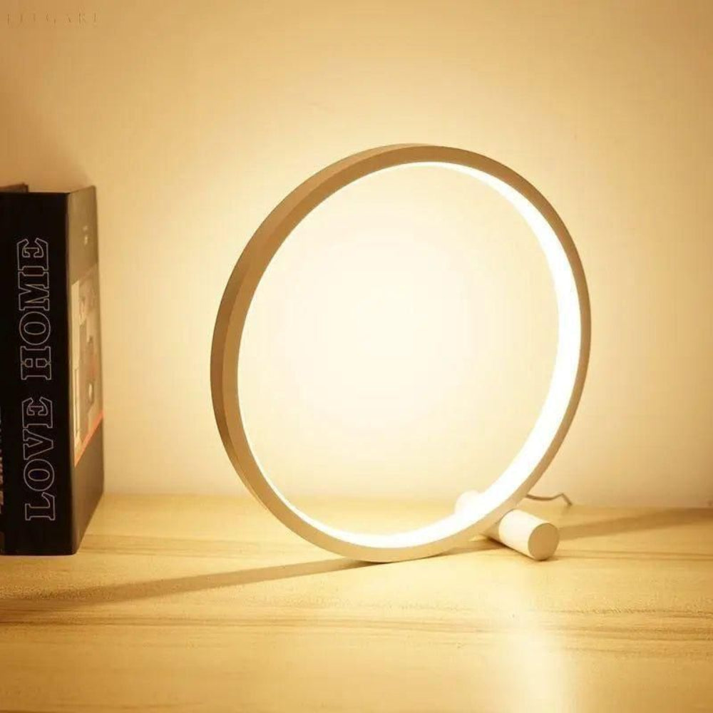 Lampada da Tavolo LED a Anello Dimmerabile
