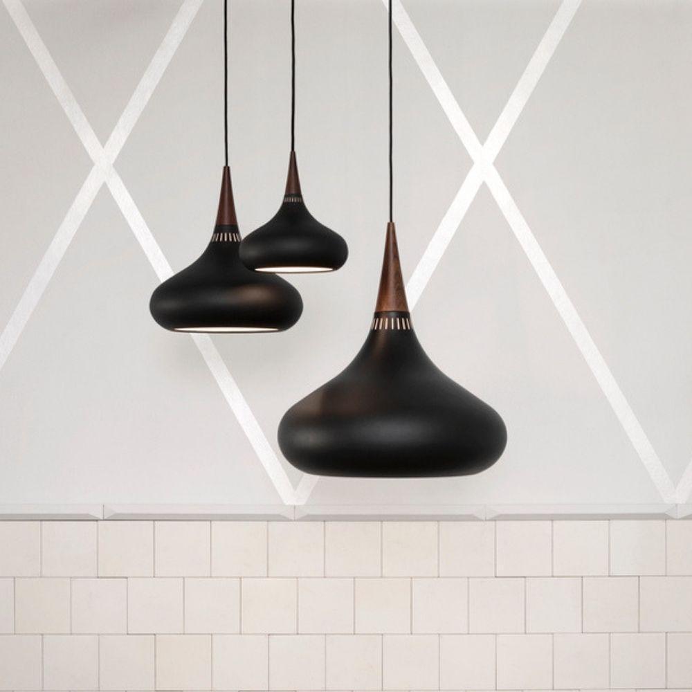 Eldara Lampada a Sospensione in Alluminio e Legno Industriale