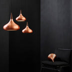 Eldara Lampada a Sospensione in Alluminio e Legno Industriale