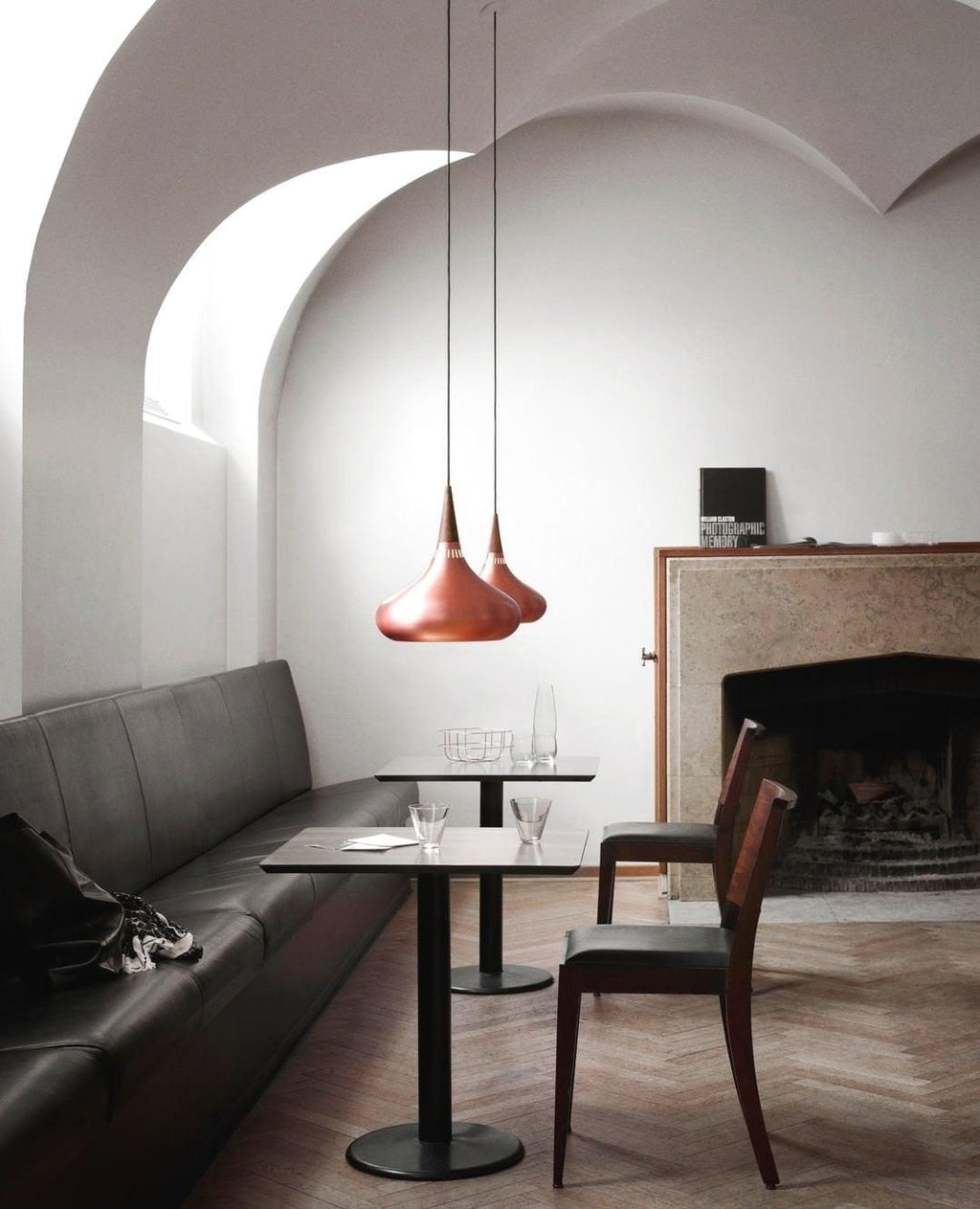 Eldara Lampada a Sospensione in Alluminio e Legno Industriale
