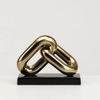 Scultura in Ceramica a Catena Orin
