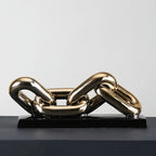 Scultura in Ceramica a Catena Orin