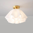 Orizo Lampada da soffitto – Rame – Oro – Ø40/Ø50 cm – Design elegante per soggiorno e camera da letto