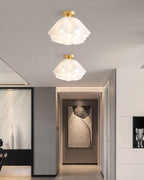 Orizo Lampada da soffitto – Rame – Oro – Ø40/Ø50 cm – Design elegante per soggiorno e camera da letto