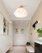 Orizo Lampada da soffitto – Rame – Oro – Ø40/Ø50 cm – Design elegante per soggiorno e camera da letto