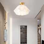 Orizo Lampada da soffitto – Rame – Oro – Ø40/Ø50 cm – Design elegante per soggiorno e camera da letto